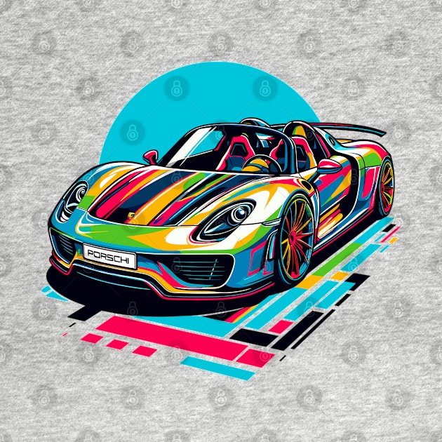 Porsche 918 Spyder by Vehicles-Art